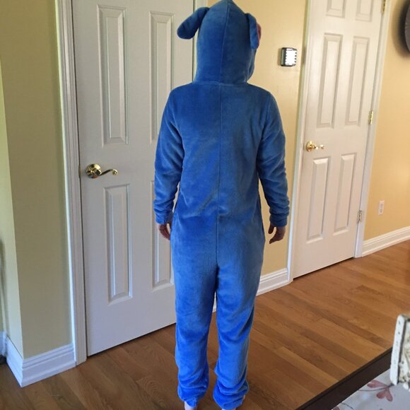 Disney Stitch Adult One Piece Pajama/Costume - Picture 2 of 5